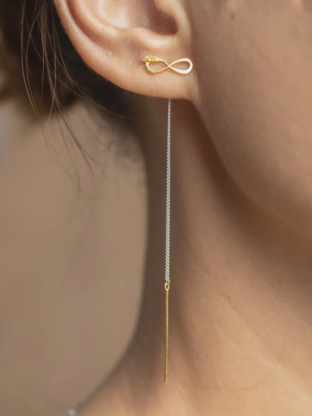 Infinity earrings