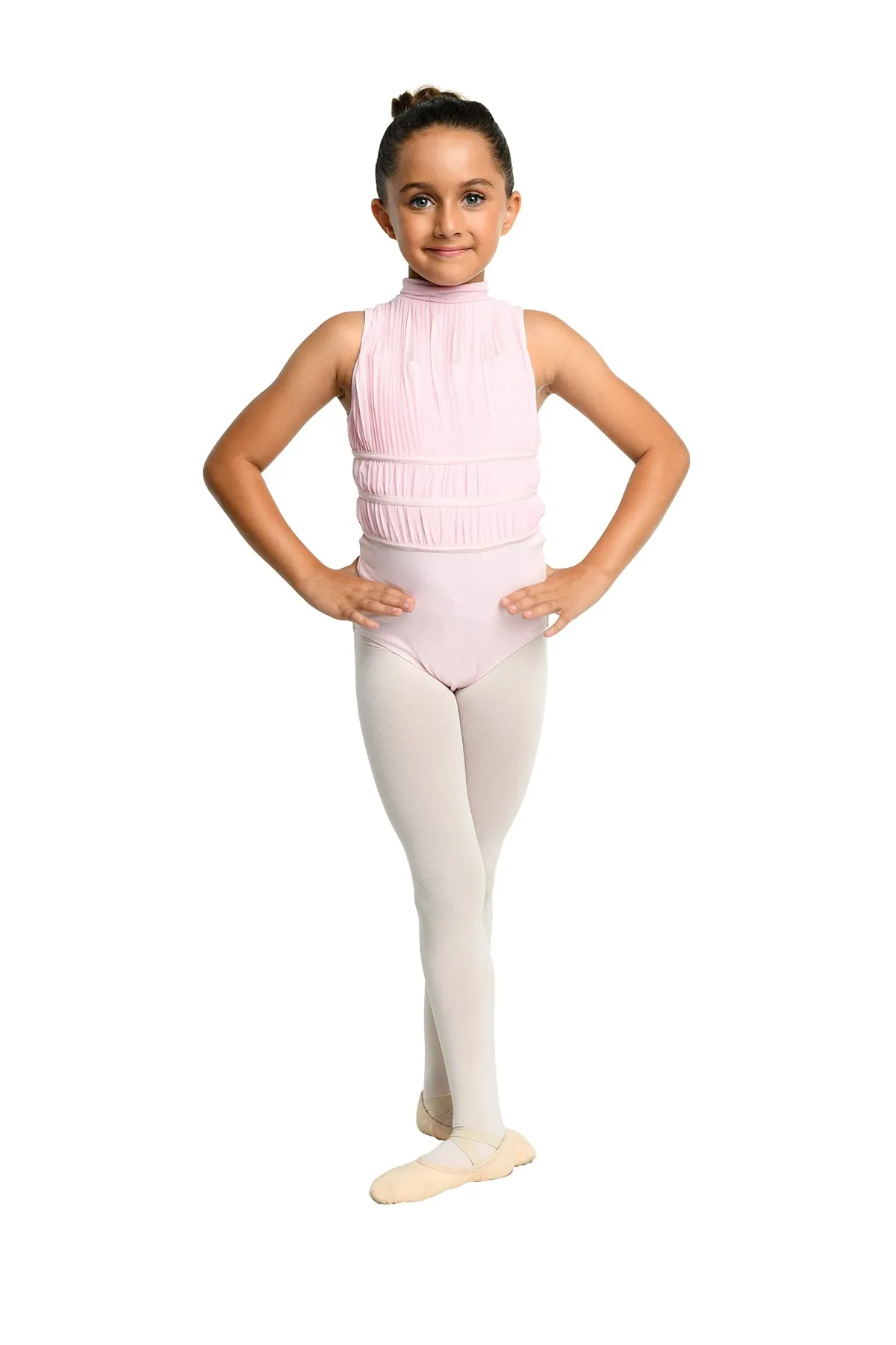 Kids Chantal Mockneck Leotard