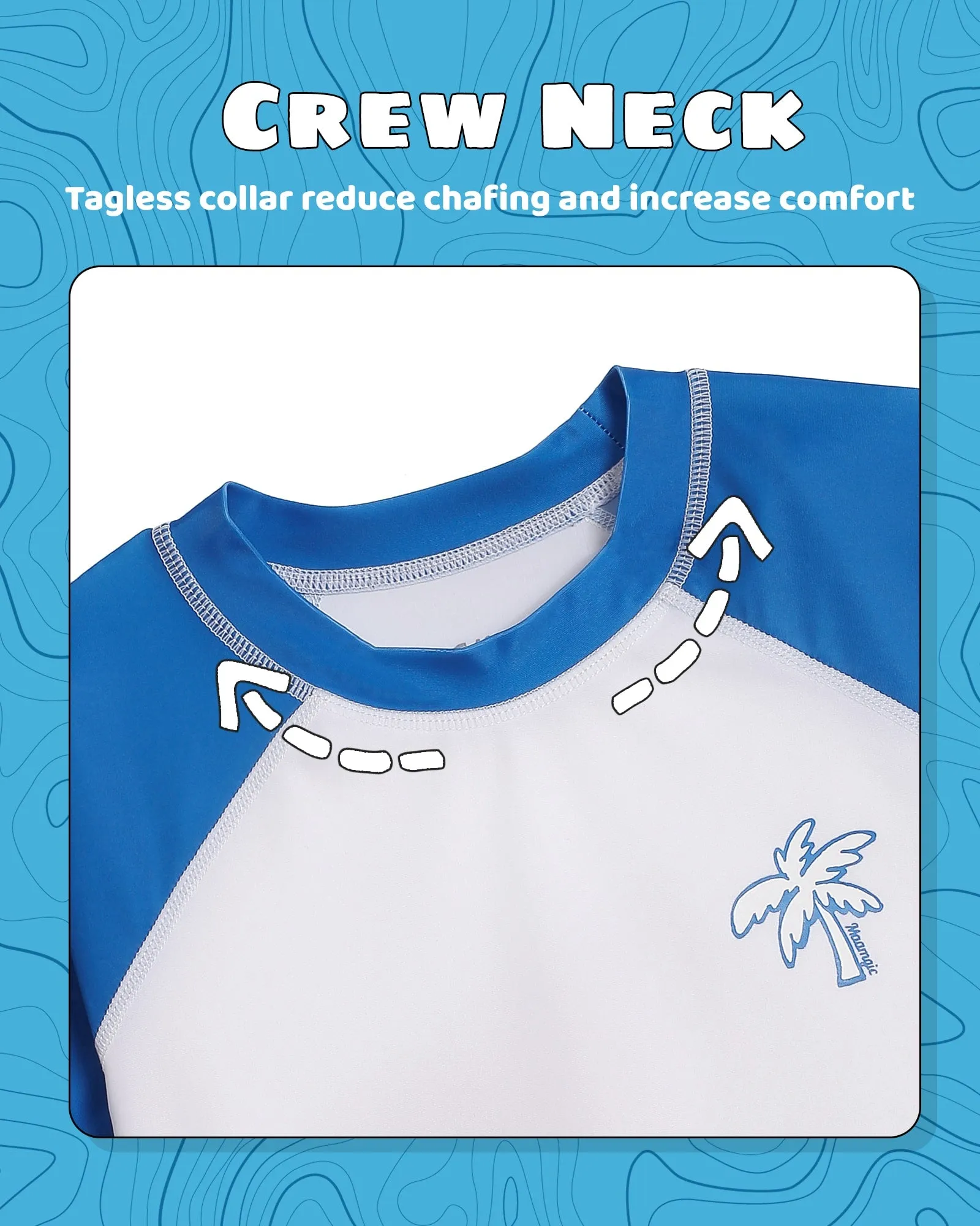 Kids Short Sleeve Sunscreen T-Shirt