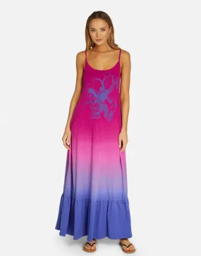 Lauren Moshi Beatrix Ursula Octopus Maxi Dress