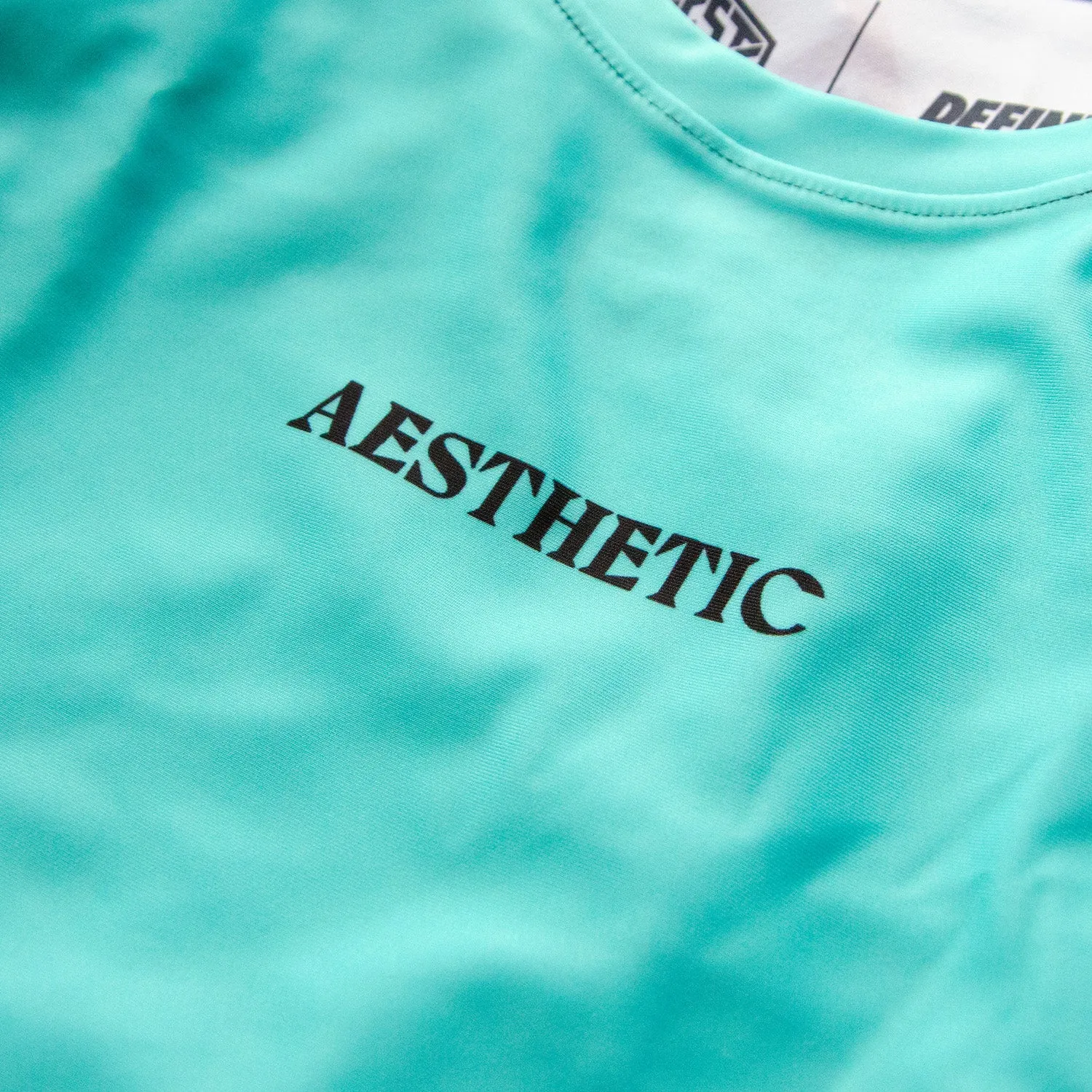 Legacy Short Sleeve Rashguard - Tiffany