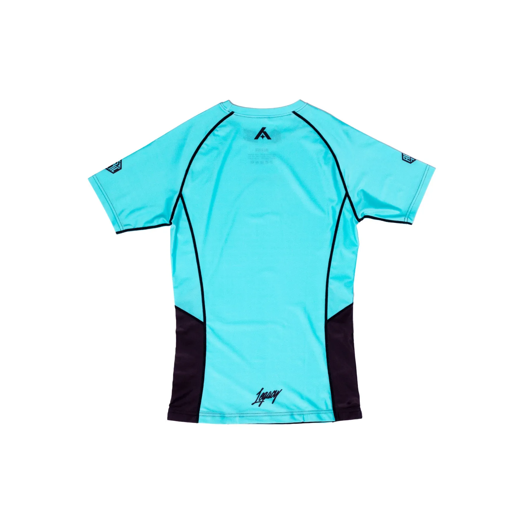 Legacy Short Sleeve Rashguard - Tiffany