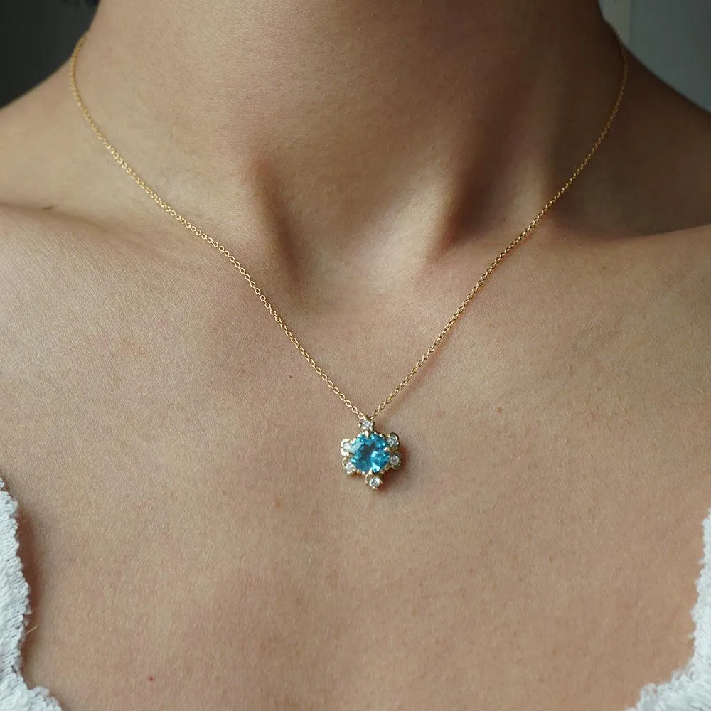 London Blue Topaz Reverie Necklace