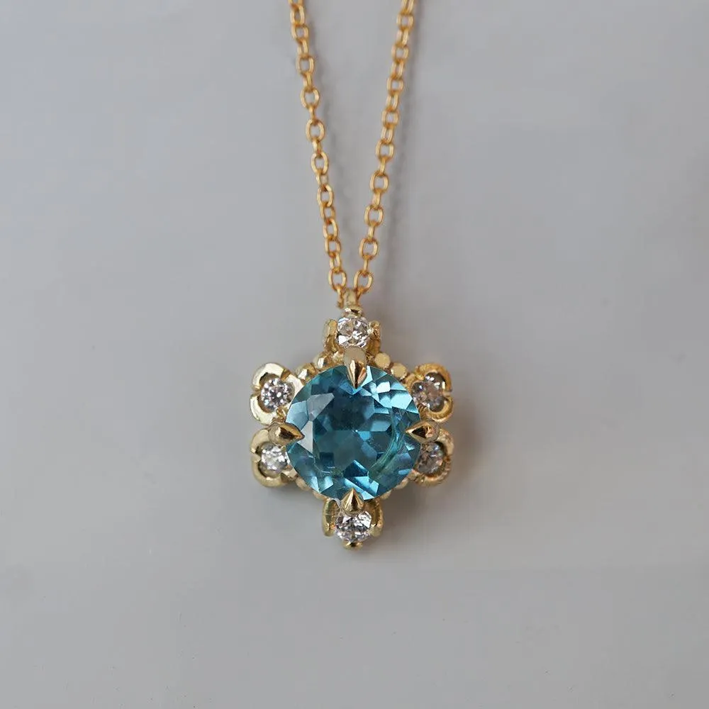 London Blue Topaz Reverie Necklace