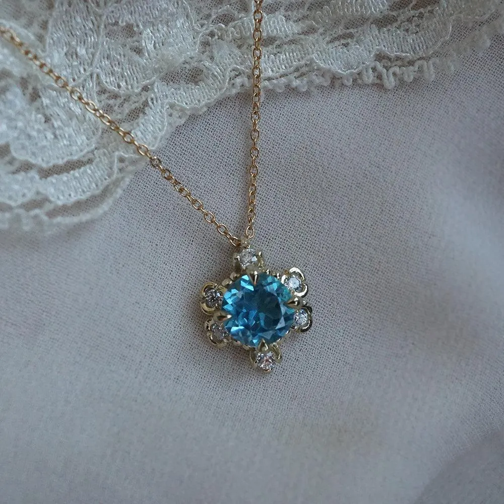 London Blue Topaz Reverie Necklace