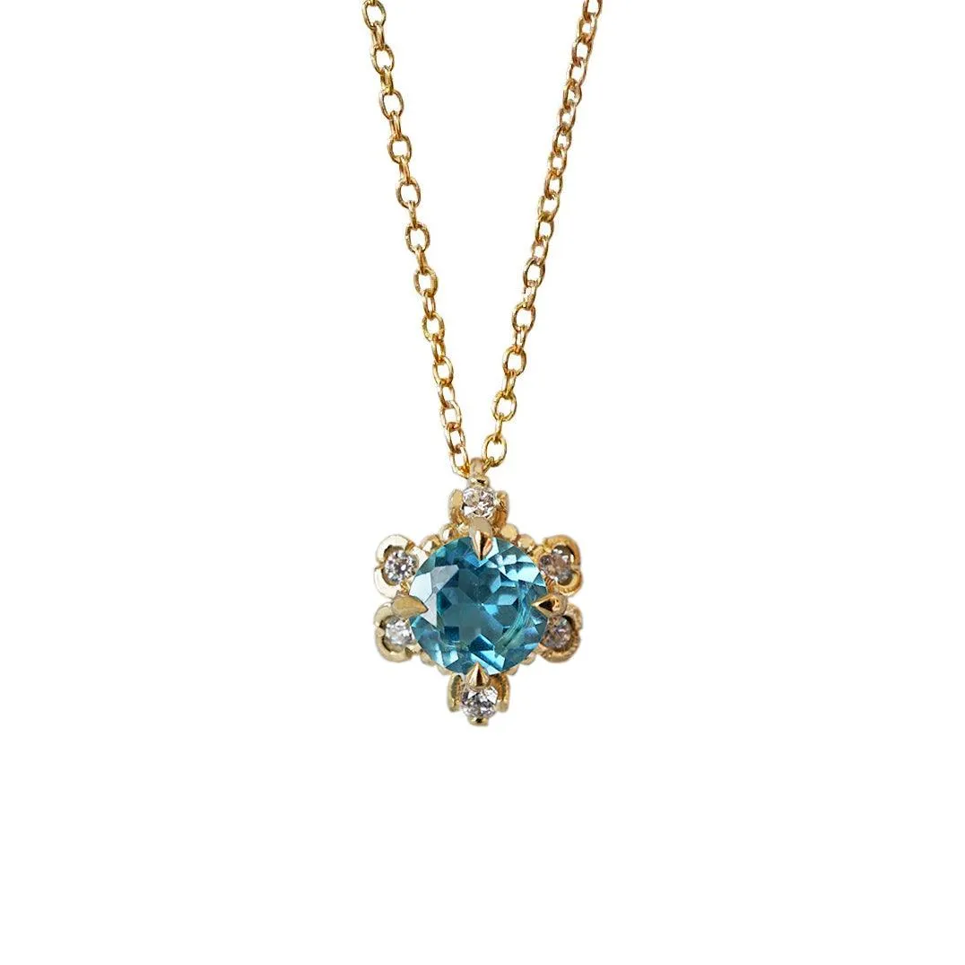 London Blue Topaz Reverie Necklace