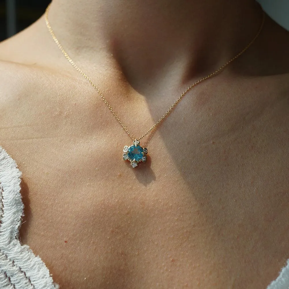 London Blue Topaz Reverie Necklace