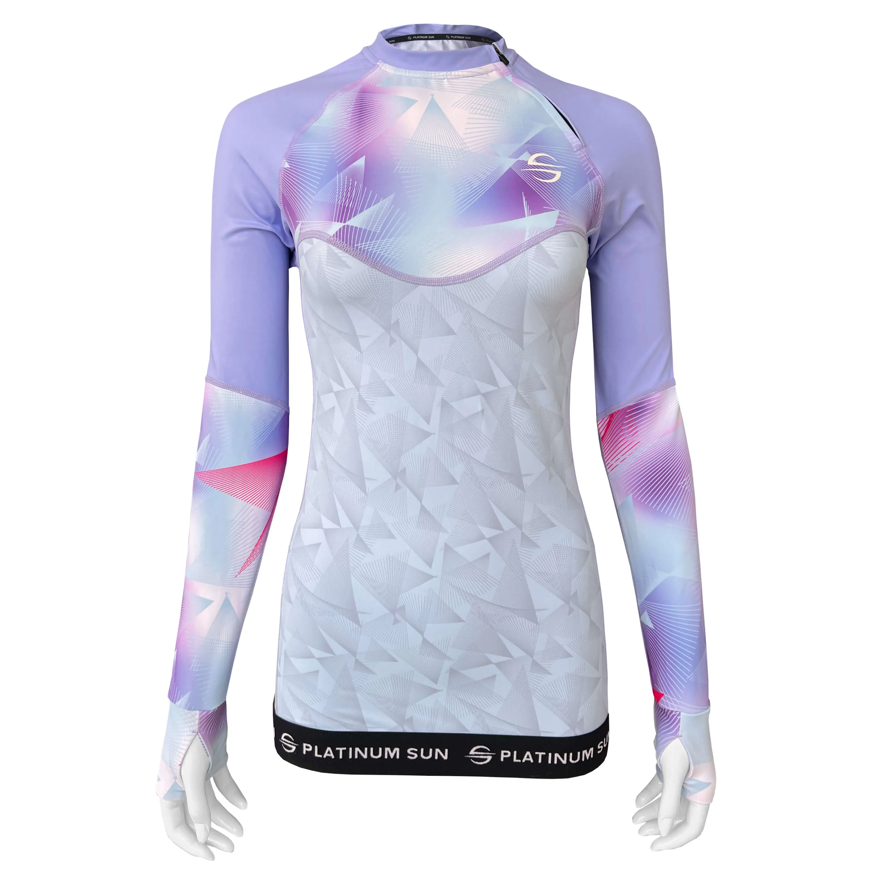 Long Sleeve Rash Guard for Women UPF 50  | Active - Violet