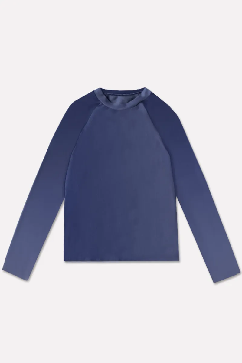 Matte Plus Rashguard - Midnight Navy