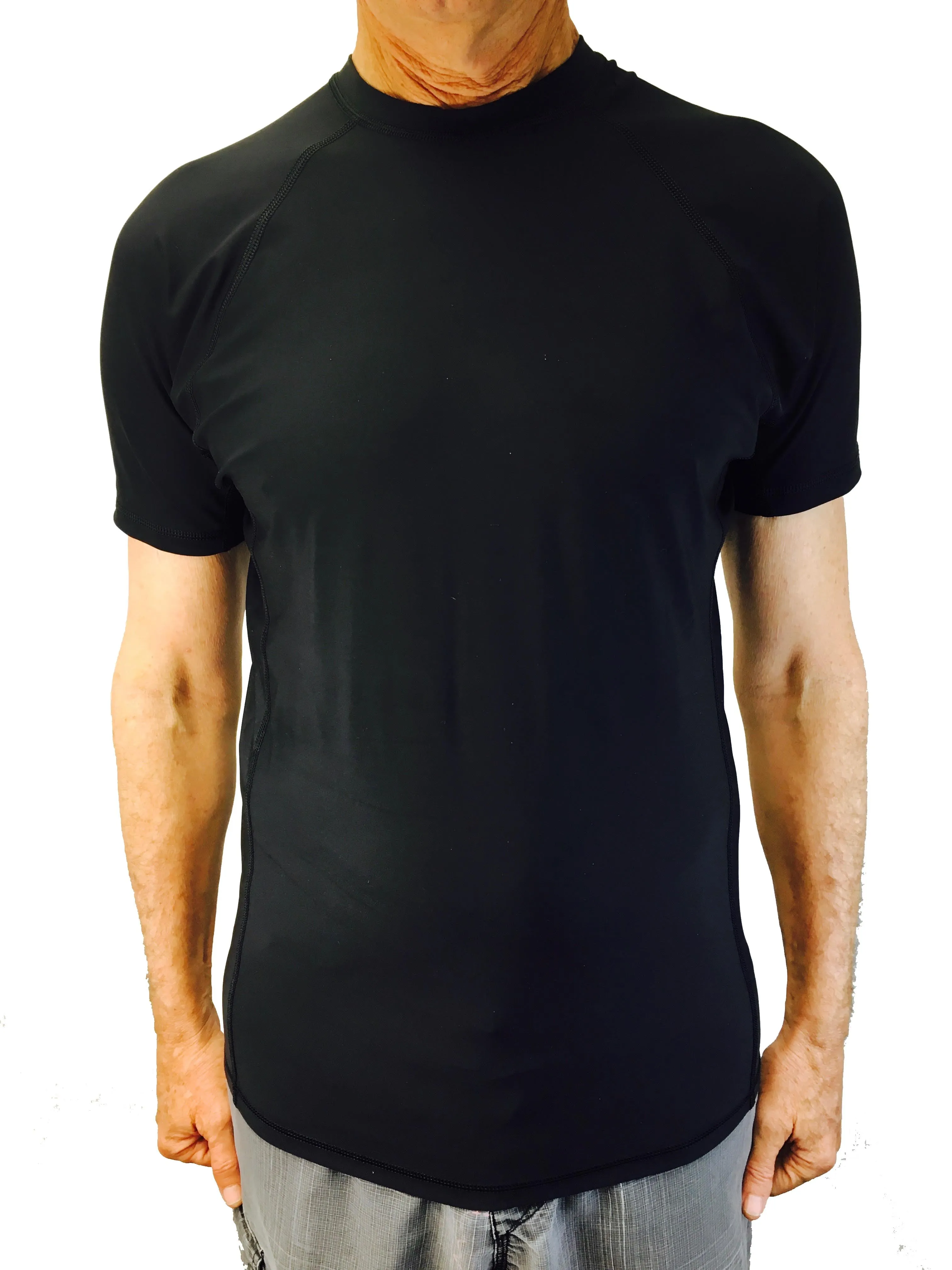 Mens  Koredry Compression Short Sleeve Rashguard – UPF 50 