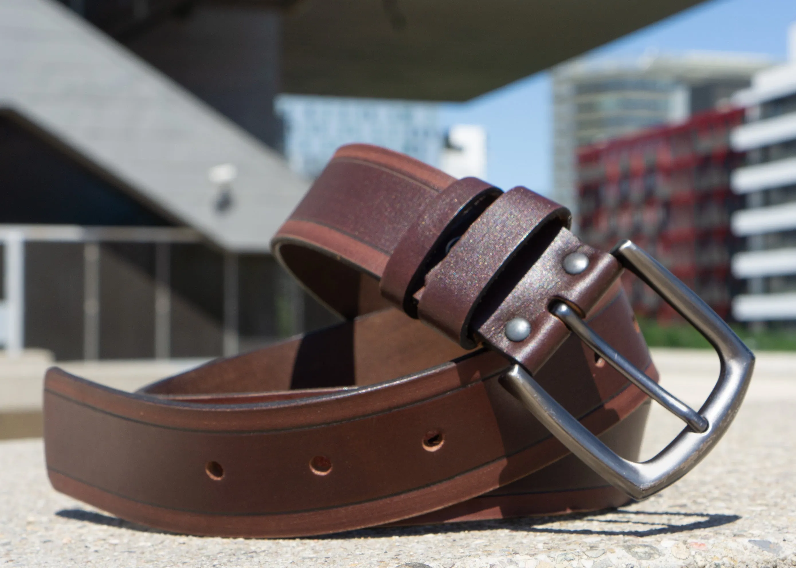 Mens Leather Belt "Phoenix" | Limited Edition | Handmade