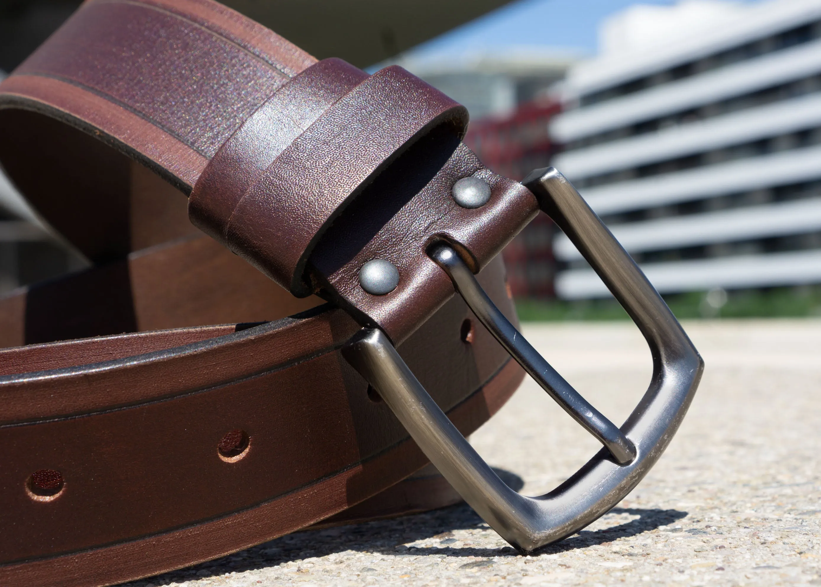 Mens Leather Belt "Phoenix" | Limited Edition | Handmade