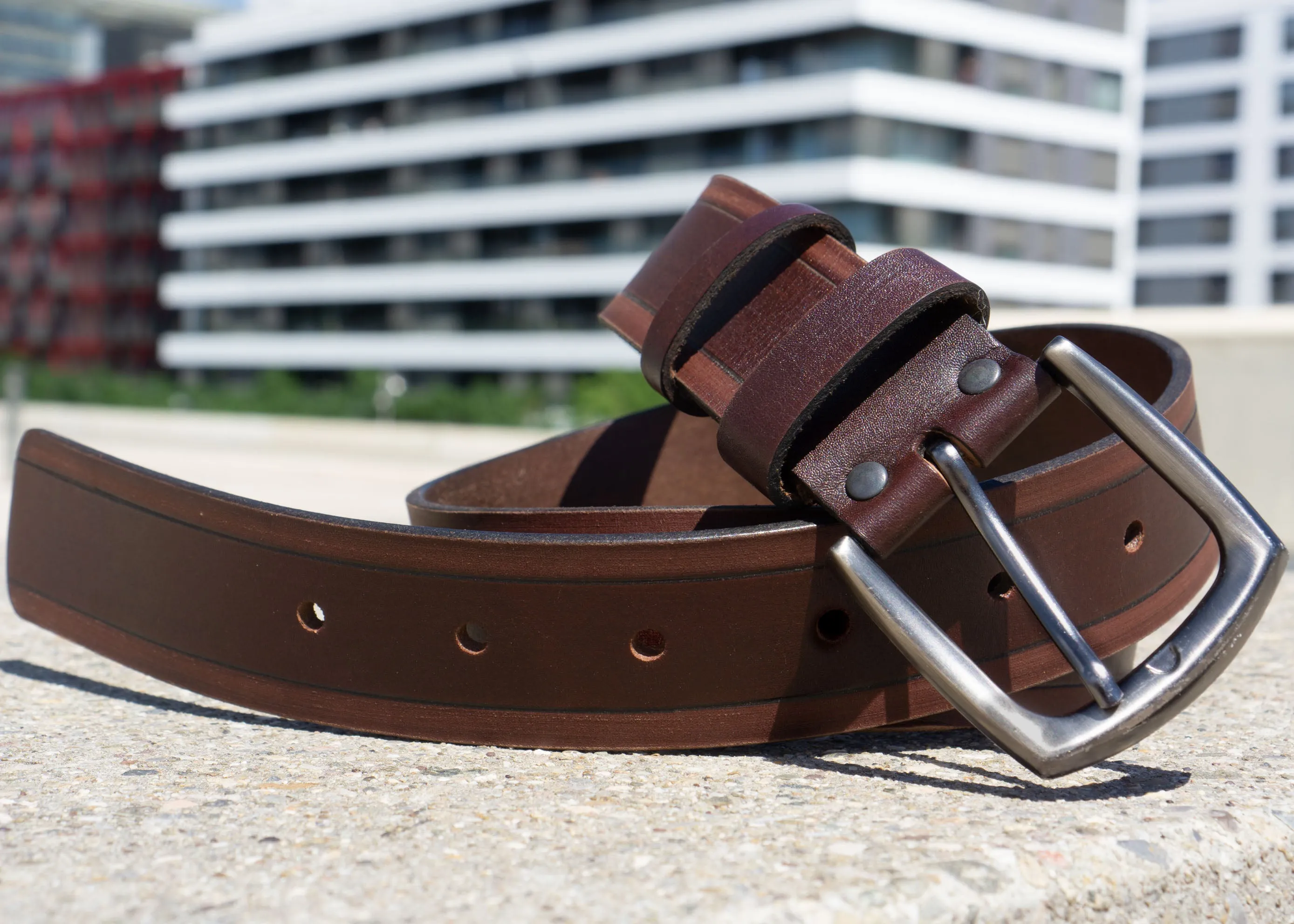 Mens Leather Belt "Phoenix" | Limited Edition | Handmade