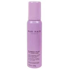 NAK | Blonde Plus 10V Toning Foam 143ml