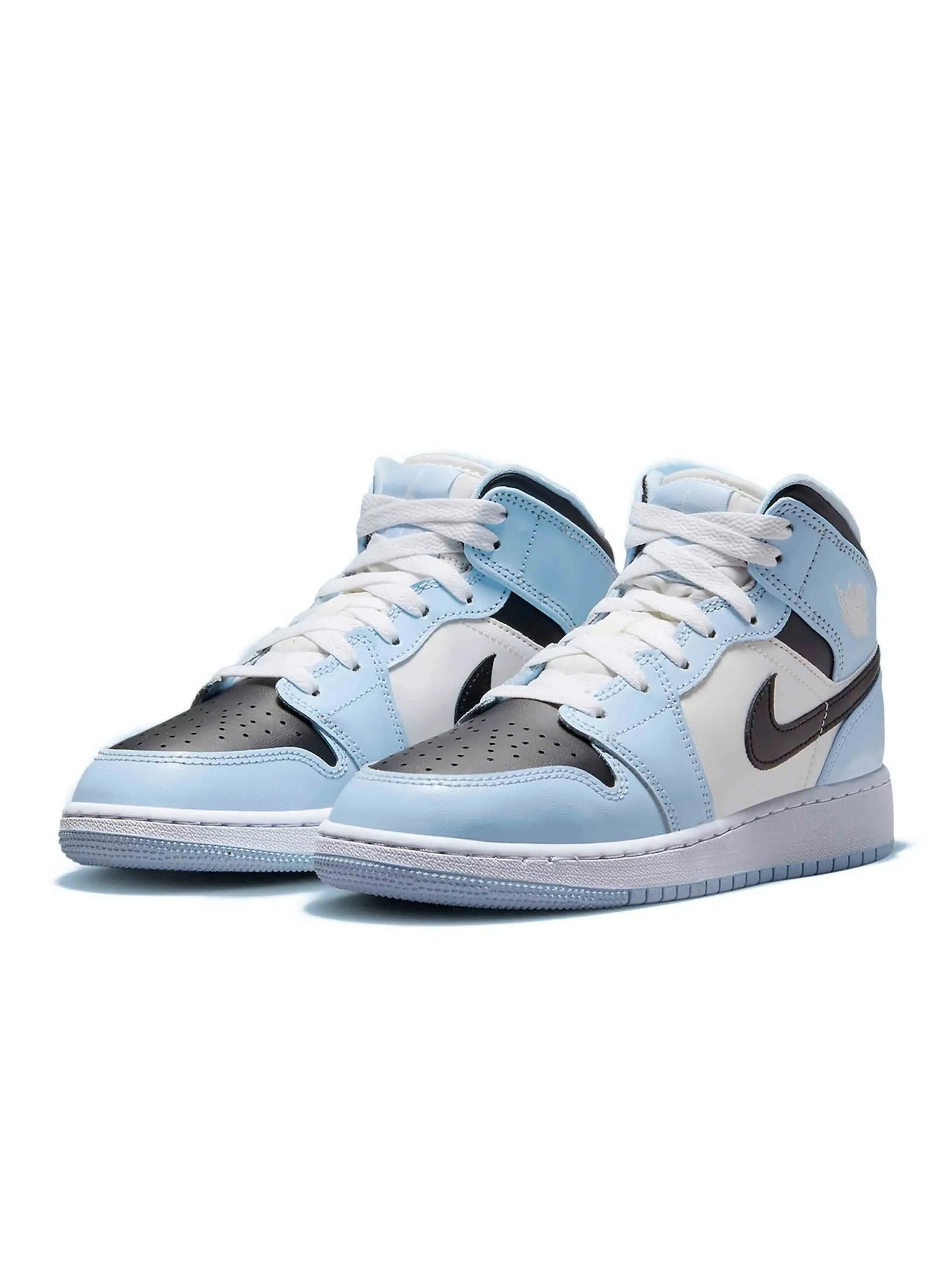 Nike Air Jordan 1 Mid Ice Blue (GS)