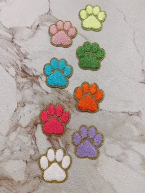 Paw Print Varsity Patch