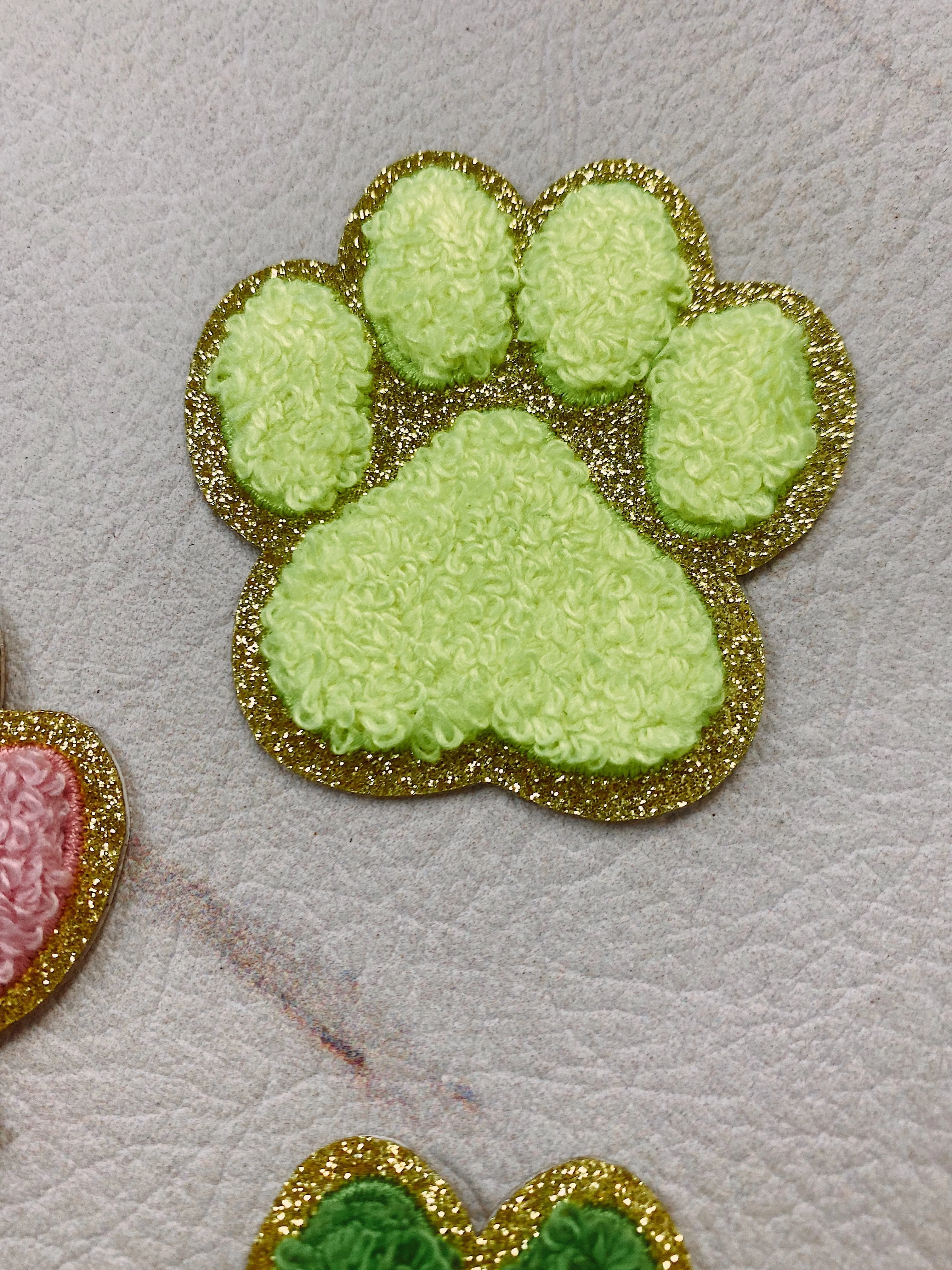 Paw Print Varsity Patch