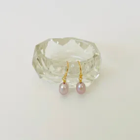 Pink Pearl Earrings