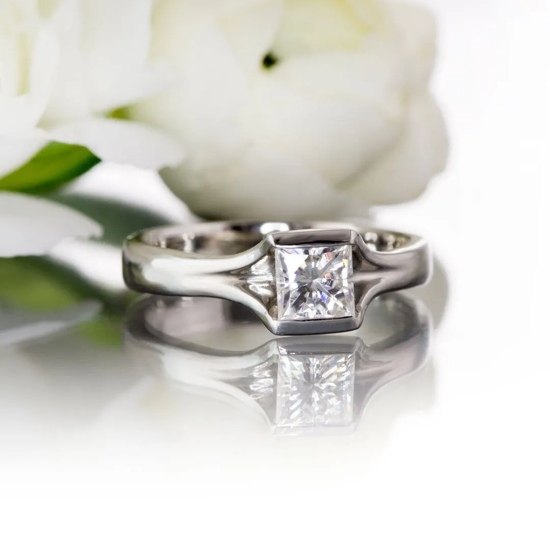 Princess Cut Lab Created Diamond Loose Stone