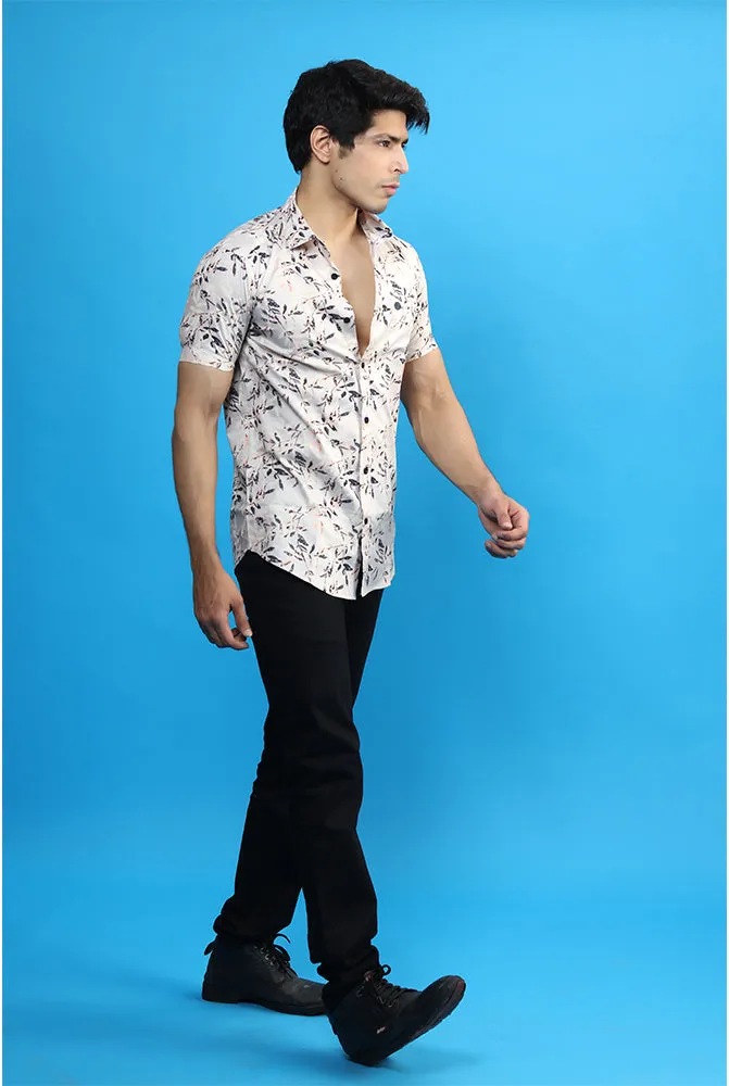 Printed Half Sleeve Shirt - Summer Shirts Men | Buy Now