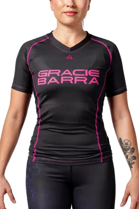 Rashguard GB Sakura M/C Feminina - Preta