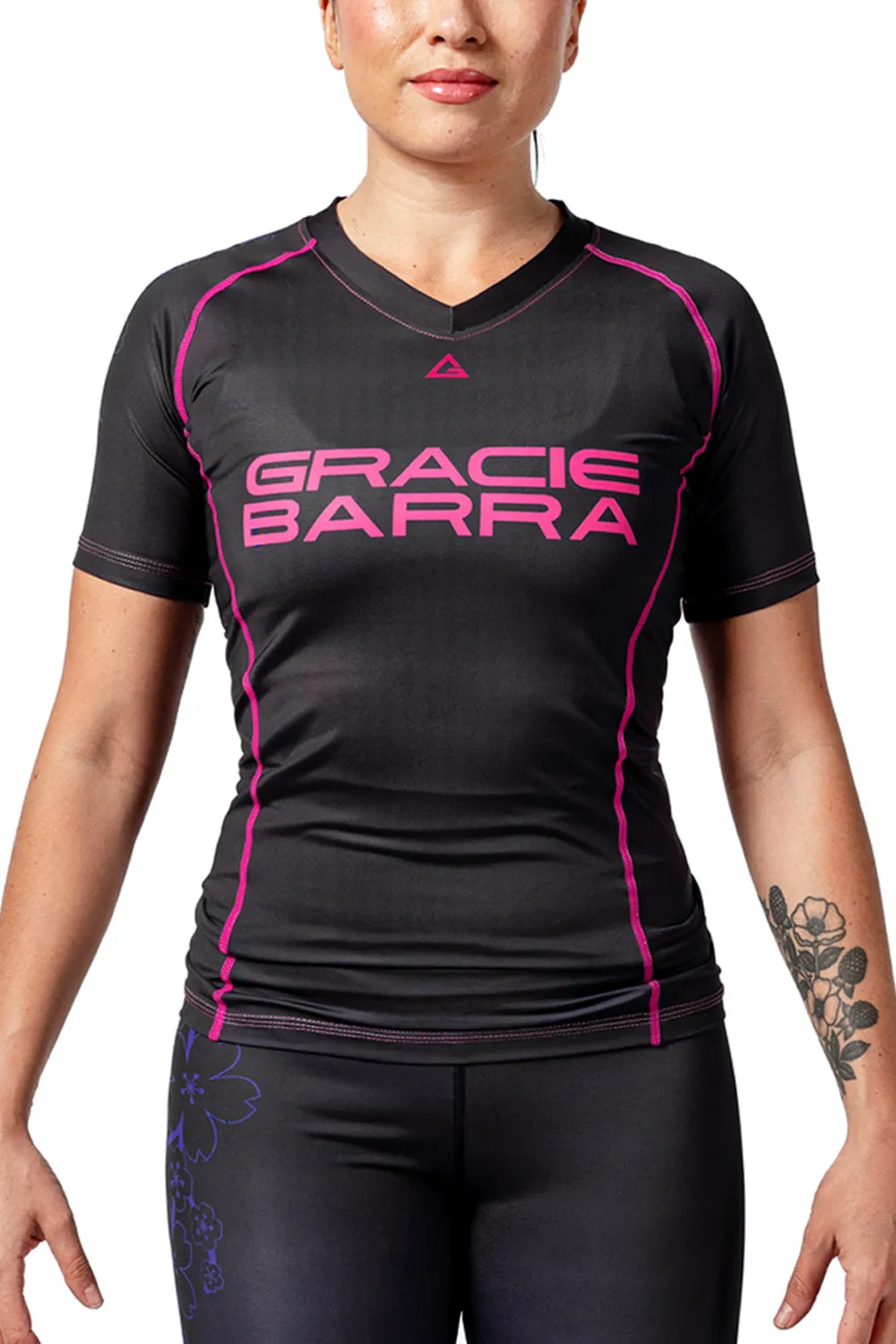 Rashguard GB Sakura M/C Feminina - Preta