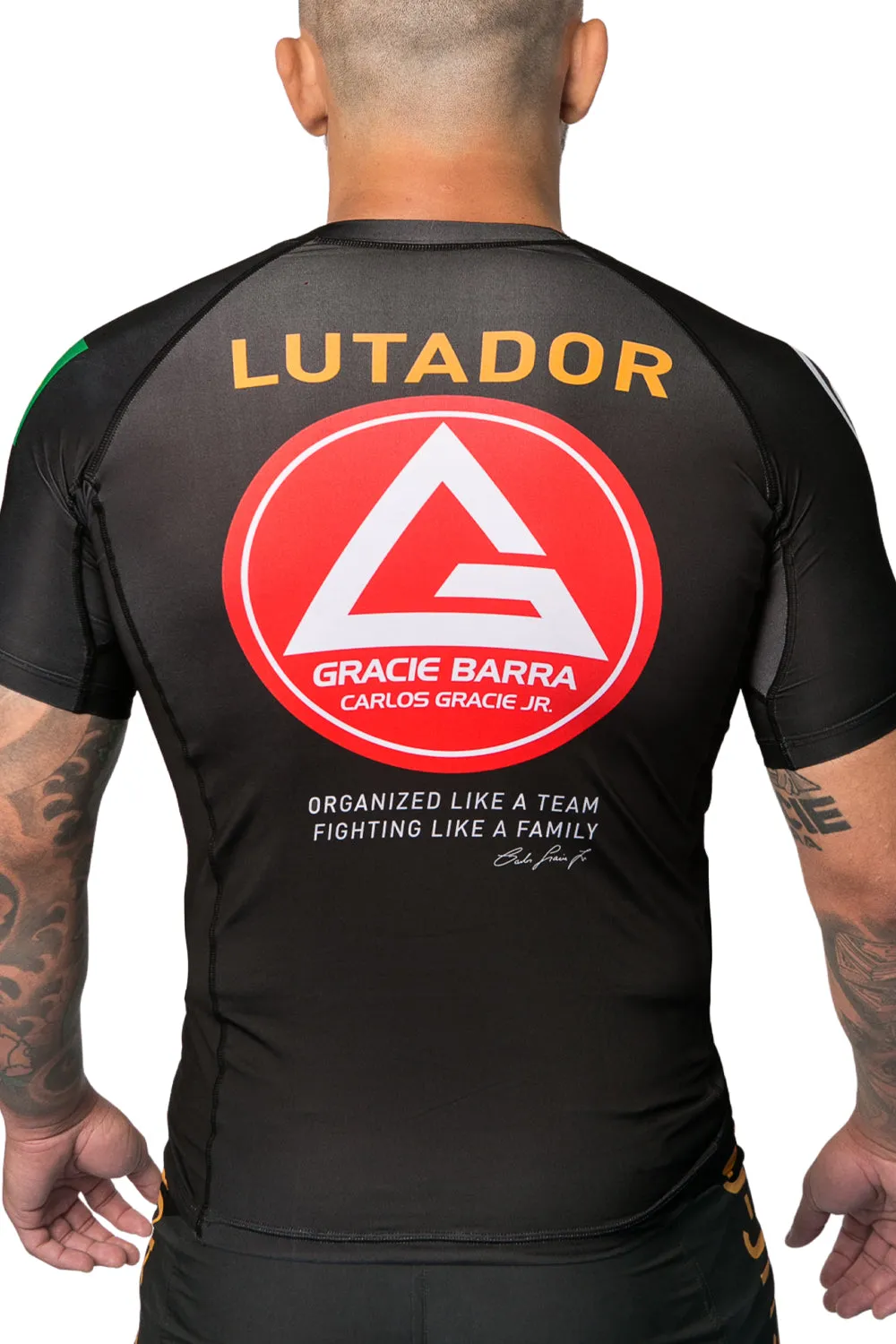 Rashguard Lutador GB M/C - Preta