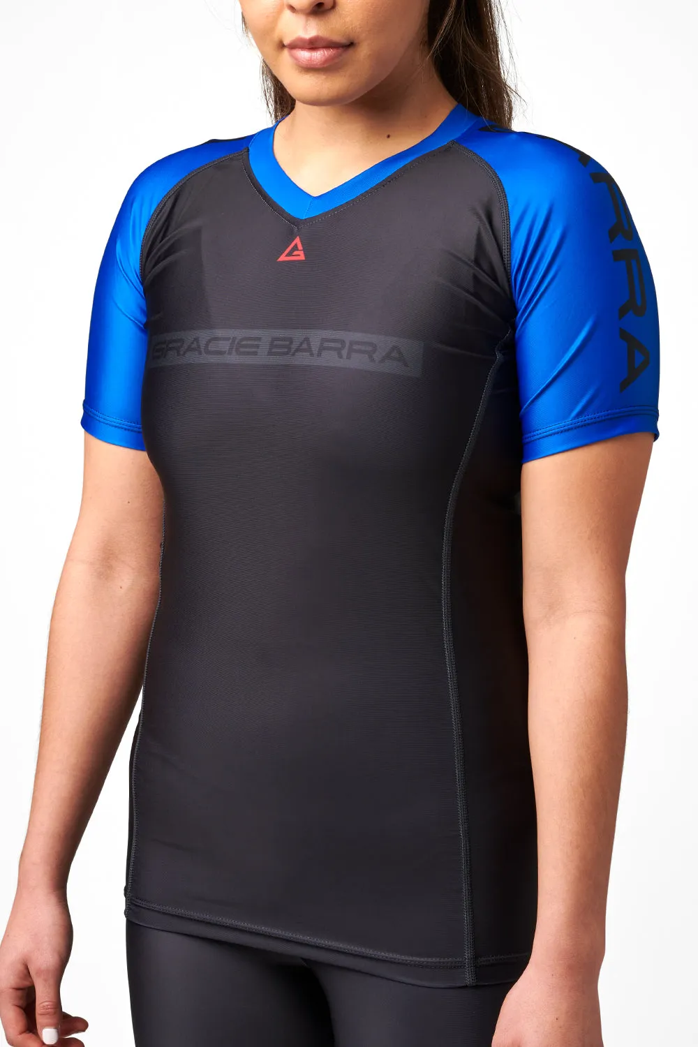 Rashguard Ranqueada M/C Feminina- Azul