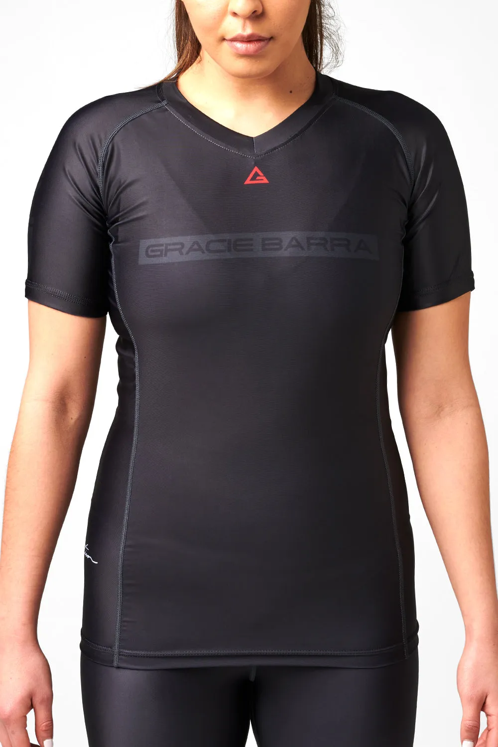 Rashguard Ranqueada M/C Feminina- Preta