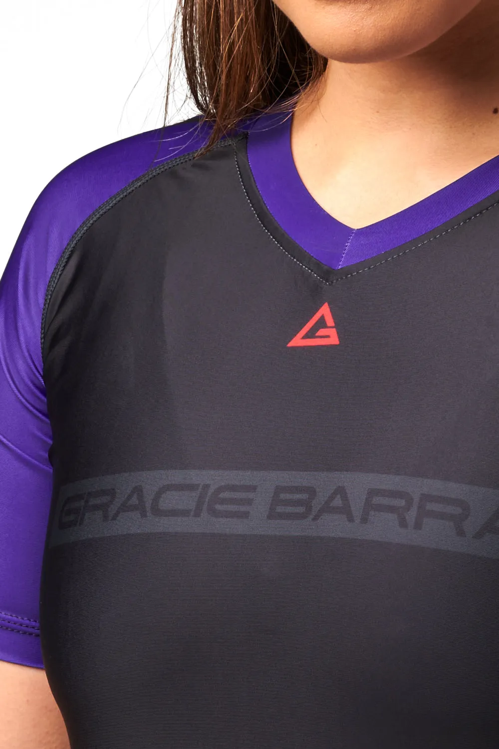 Rashguard Ranqueada M/C Feminina- Roxa