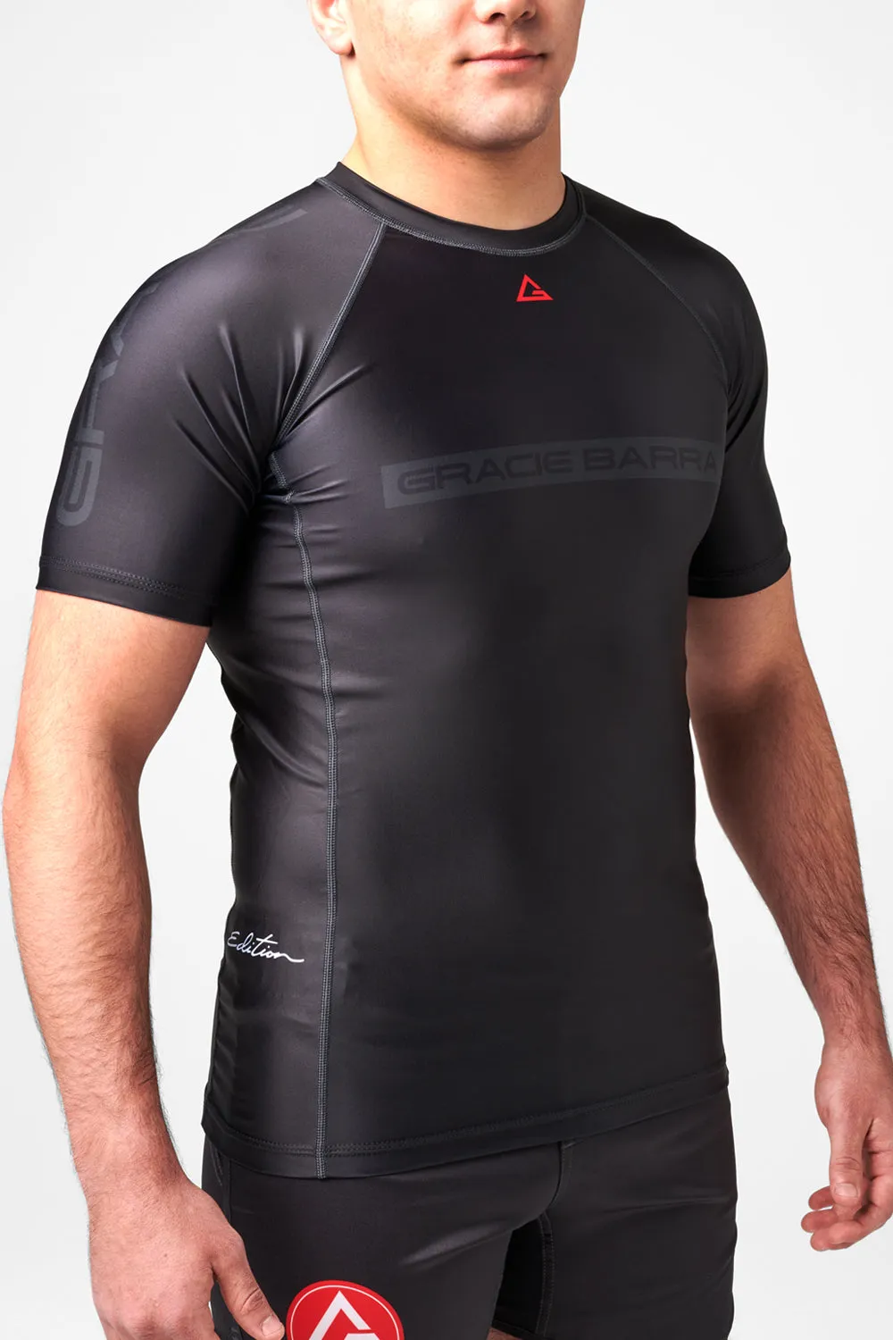 Rashguard Ranqueada M/C Unissex V3- Preta