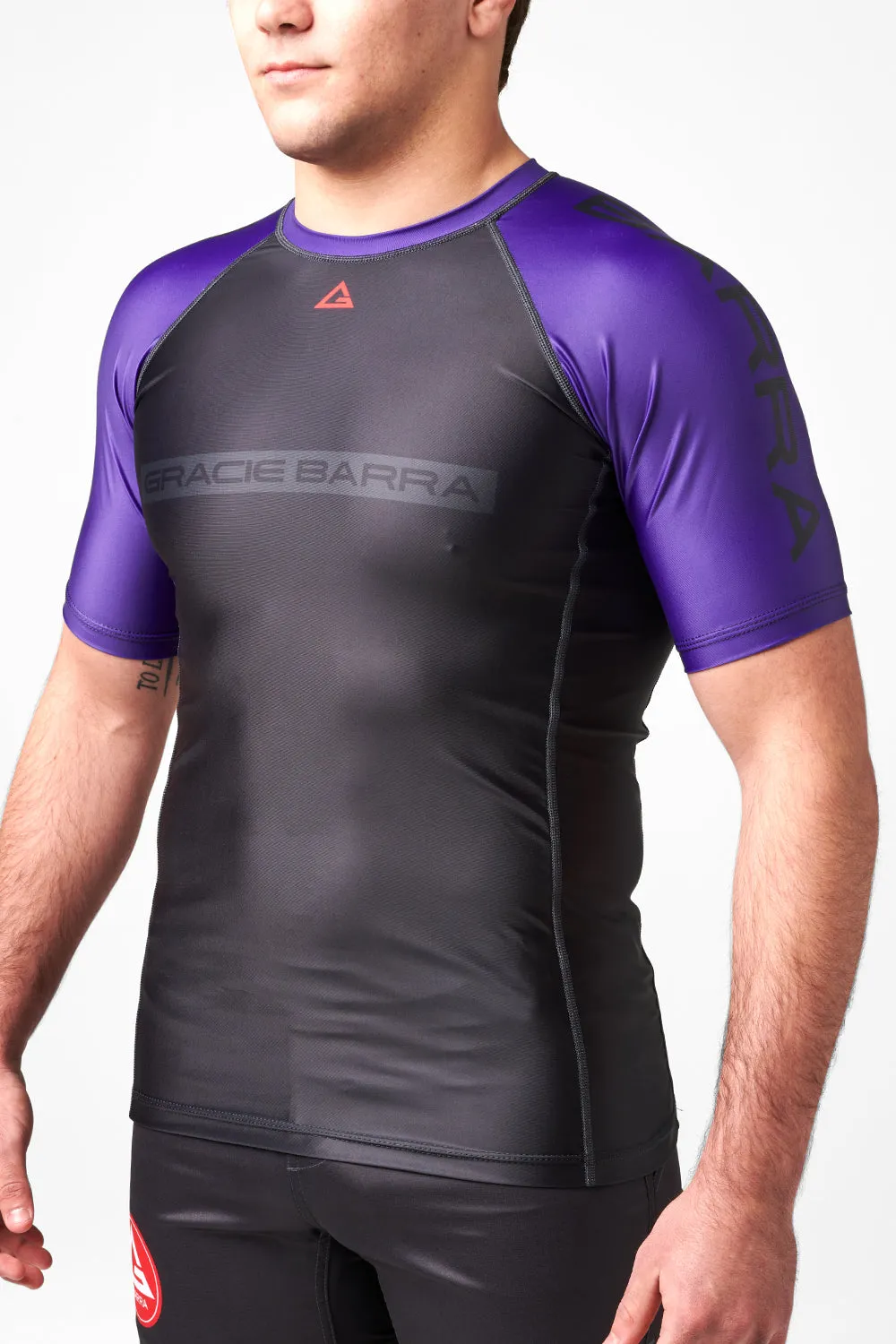 Rashguard Ranqueada M/C Unissex V3- Roxa