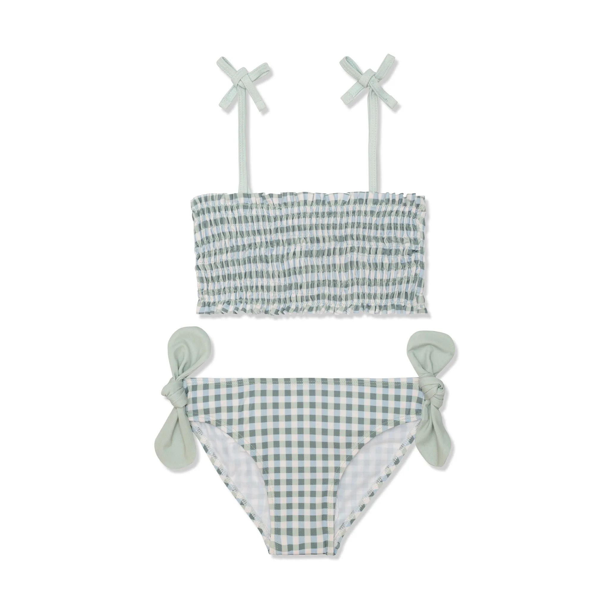 Recycled Polyester Gingham Girl Bikini