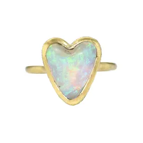 Seams of Love Australian Opal Ring