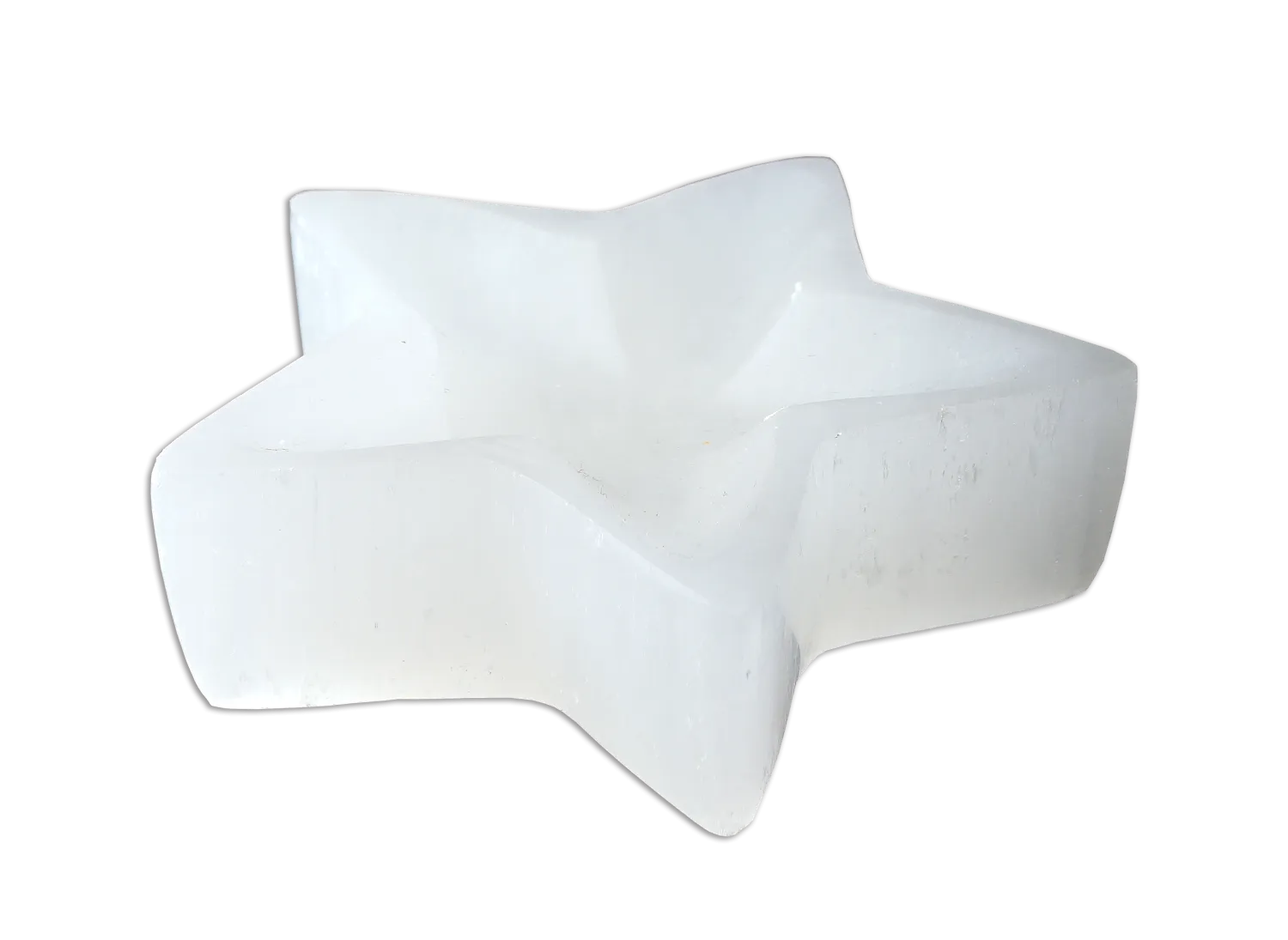 Selenite Star Bowl