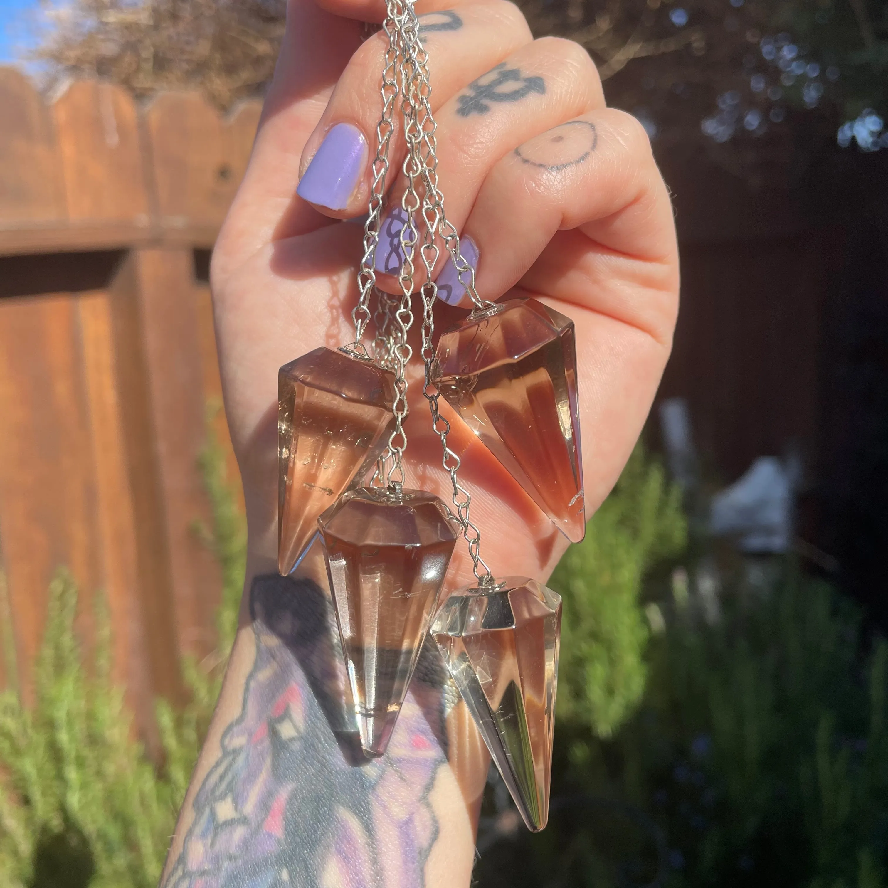 Smoky Quartz Pendulum (1pc)