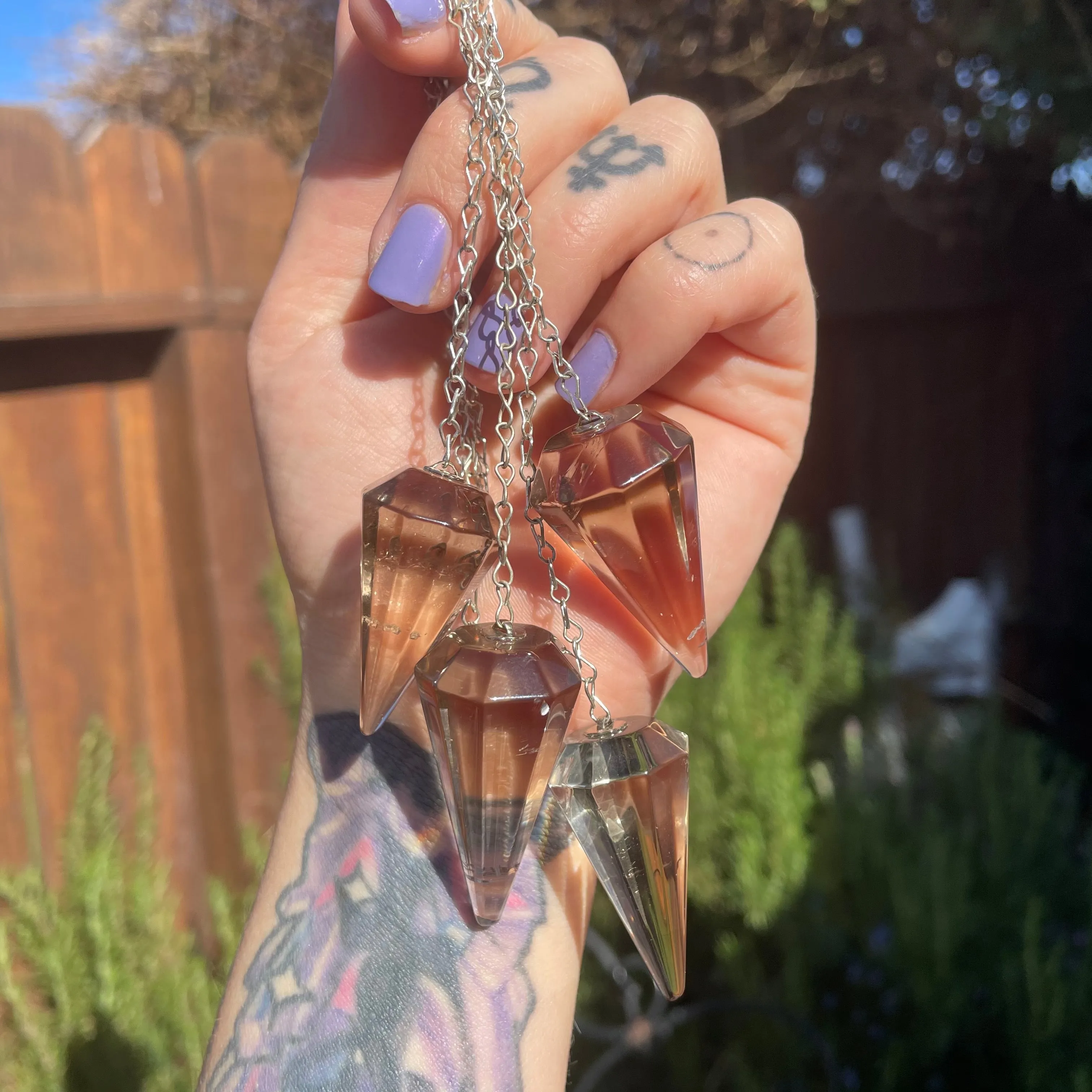 Smoky Quartz Pendulum (1pc)