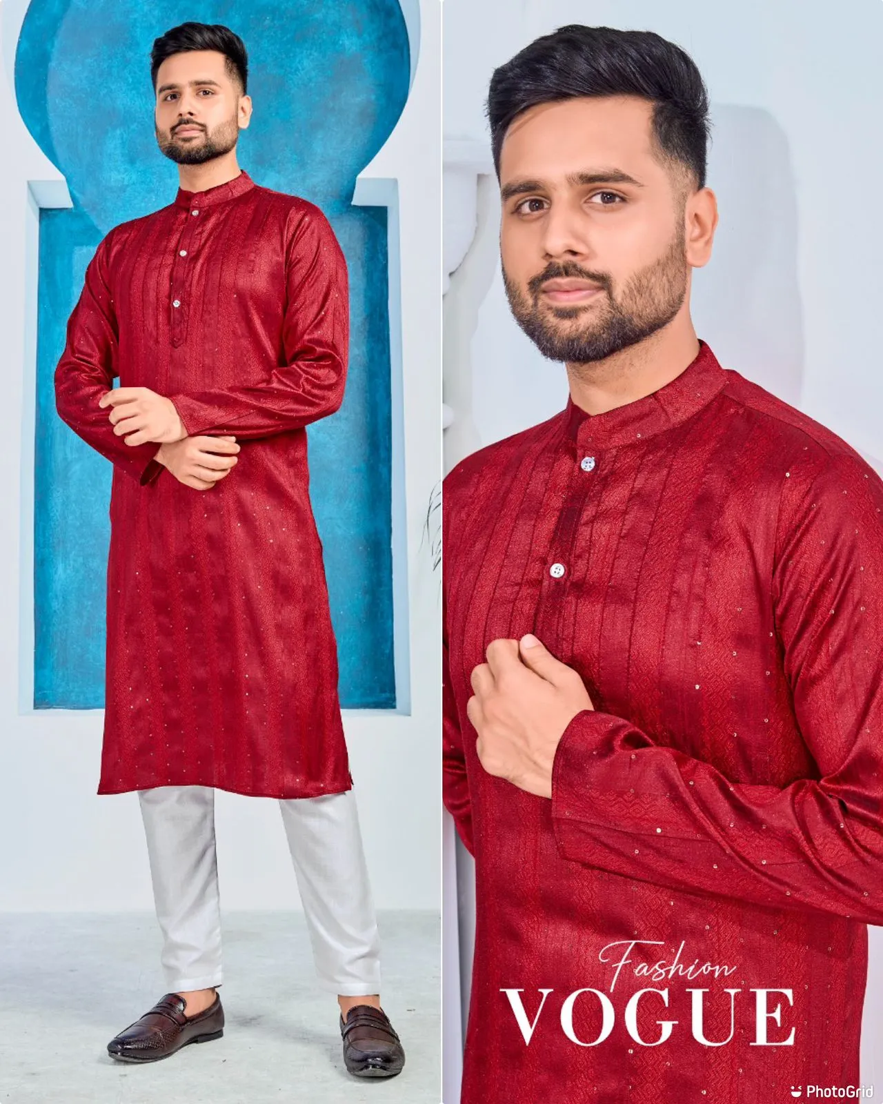 Stylish Traditional Men's Kurta Pajama set