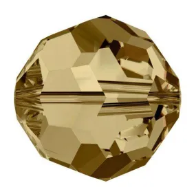 Swarovski 6mm Round - Light Colorado Topaz (10 Pack)