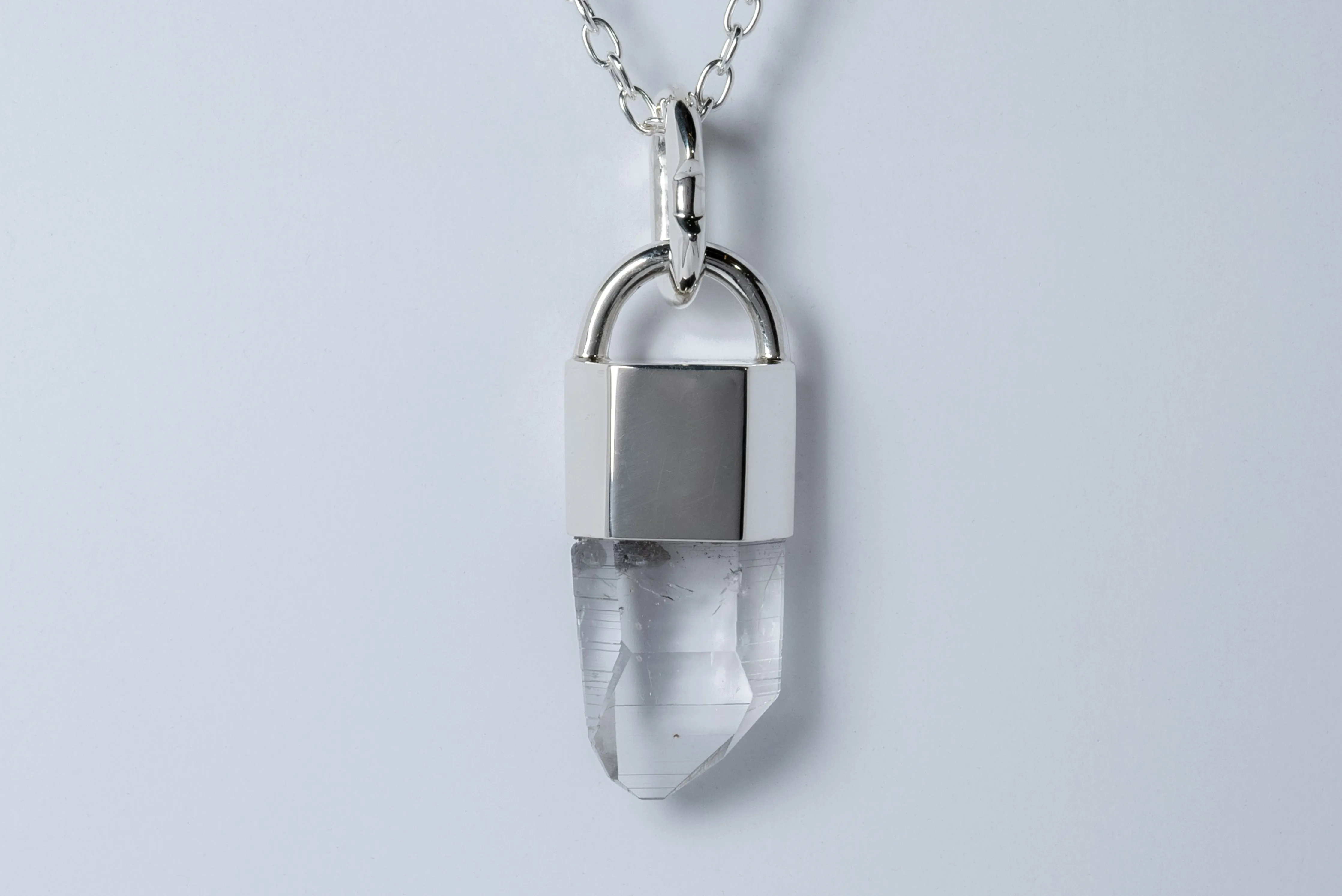 Talisman Necklace (Deco Linked, Lemurian Quartz, PA LEM)