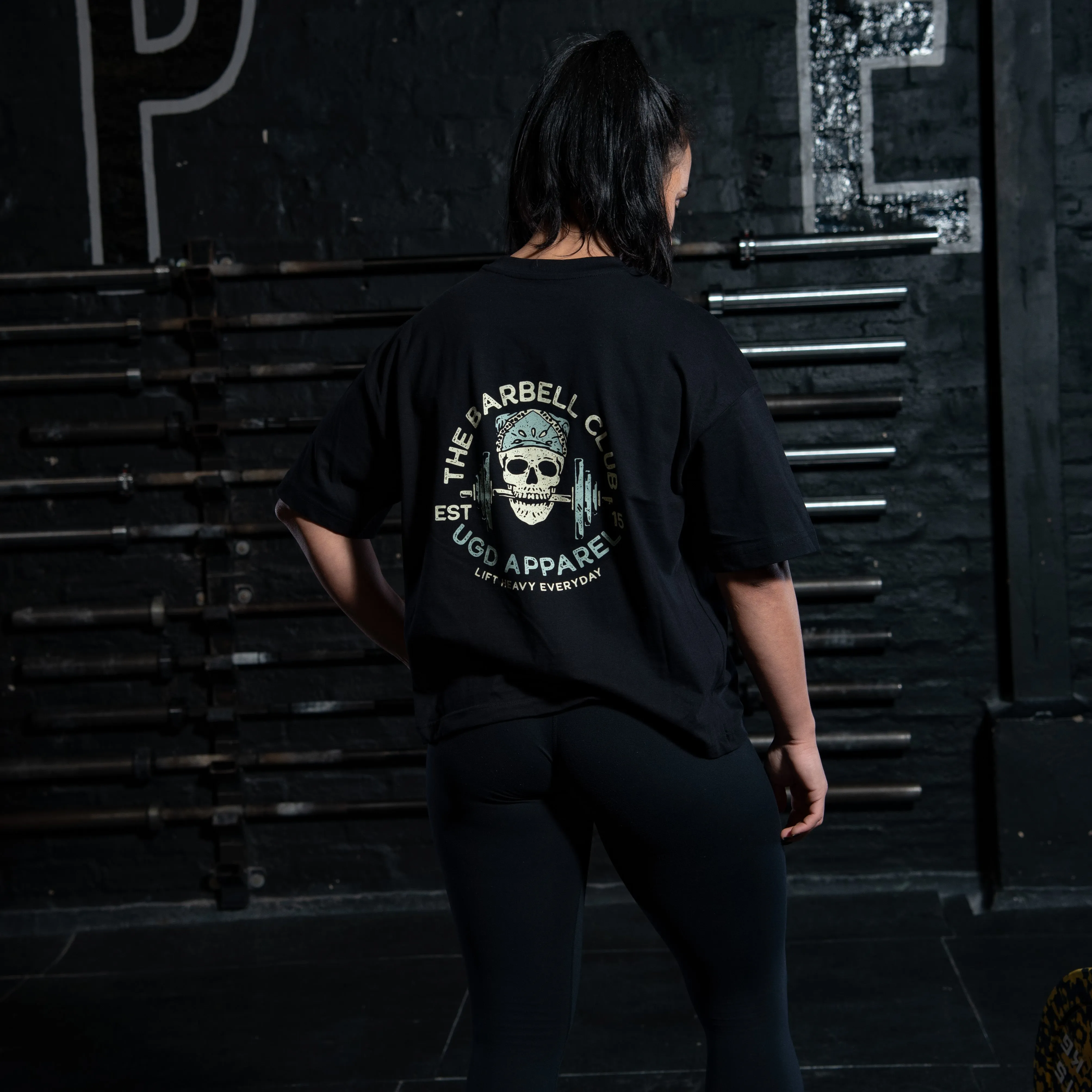 UGD Apparel 'BARBELL CLUB' Women's Oversize Tee