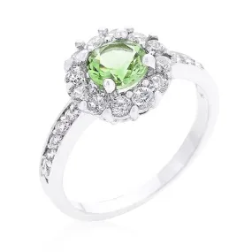 WildKlass Birthstone Engagement Ring in Green