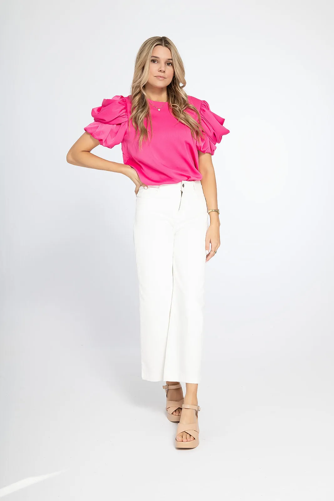 'With Ease' Top - Pink