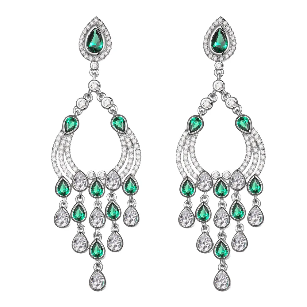 Women's Fashion Chandelier Bridal Wedding Earring